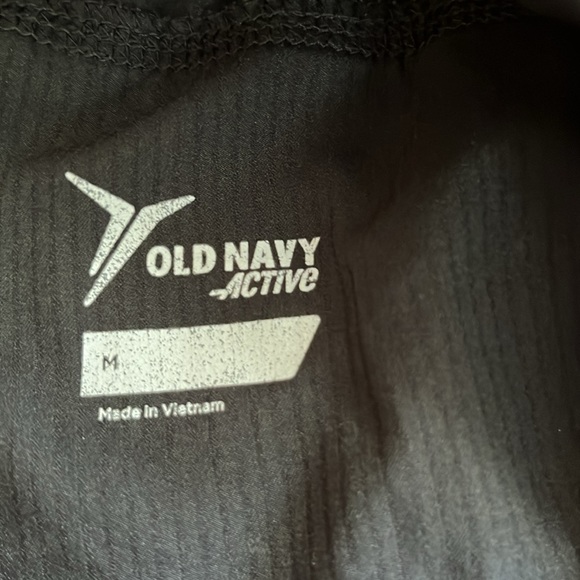 Old navy medium black exercise joggers - Picture 2 of 5